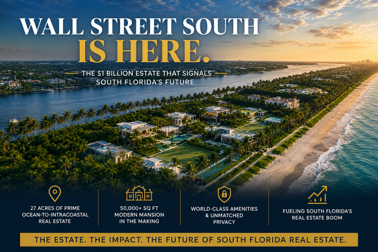 Read more about the article The $1 Billion Compound: Ken Griffin’s Historic Palm Beach Estate and the Ultimate “Wall Street South” Flex
